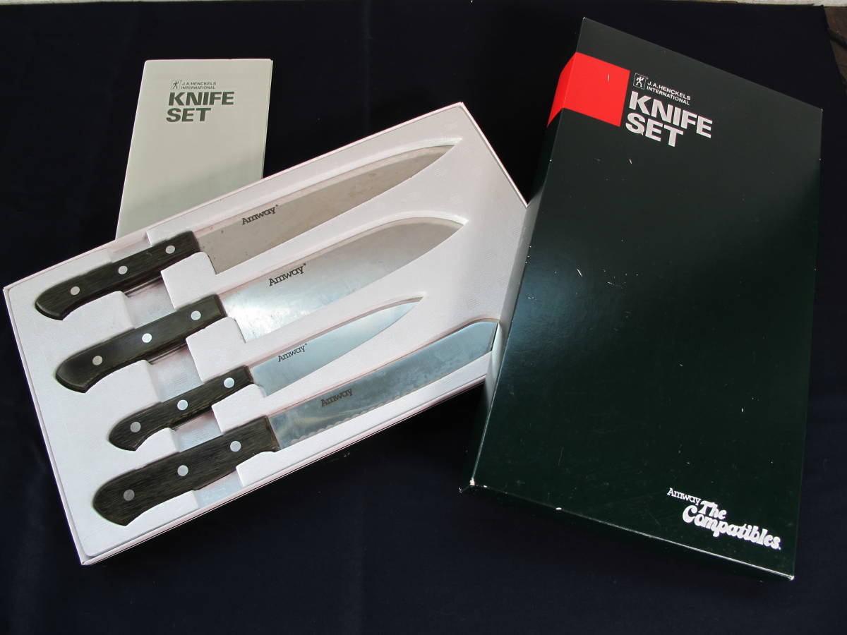 ◎J.A.HENCKELS INTERNATIONAL/J.A.ヘンケル Amway KNIFE SET(4本