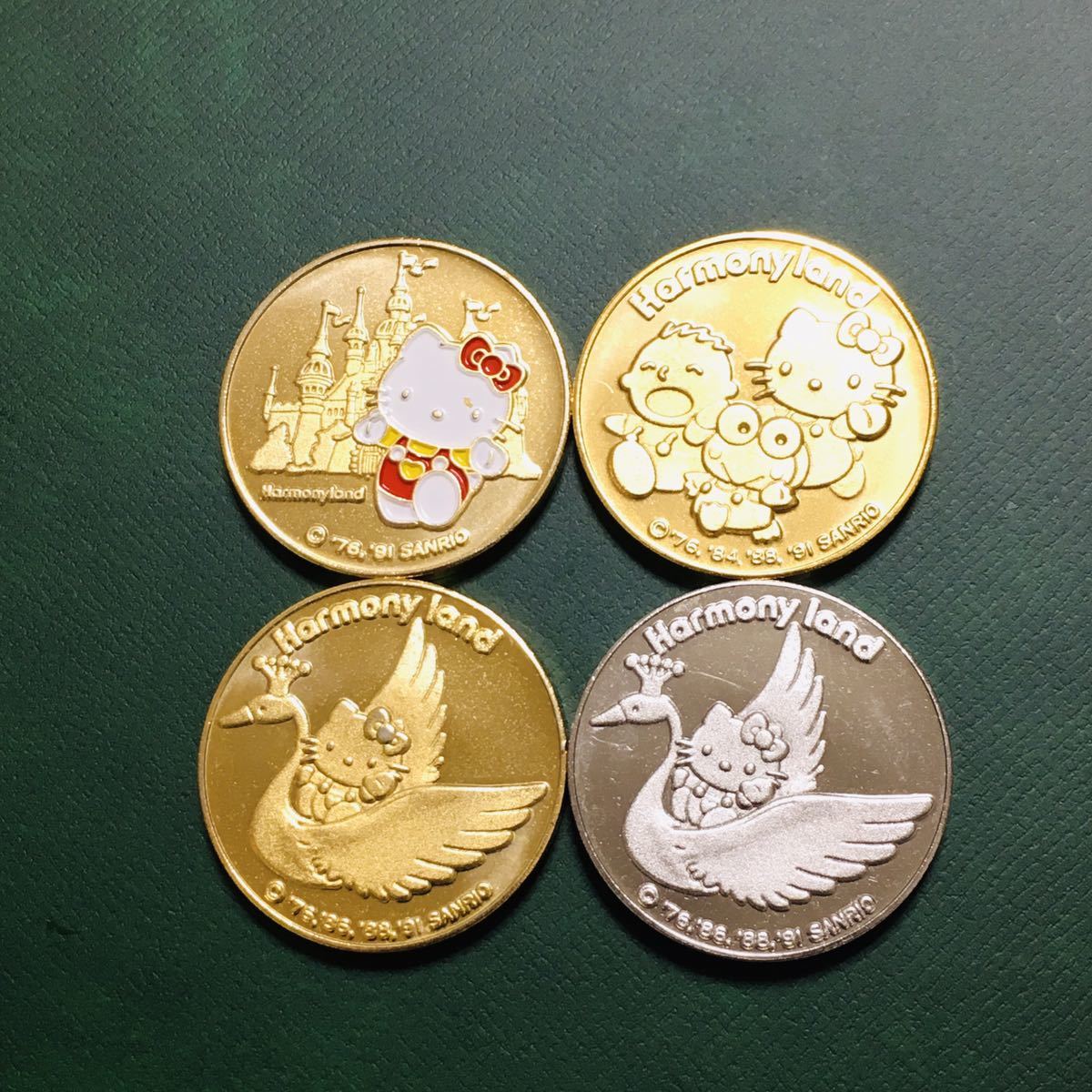 サンリオピューロランド☆ウサハナ☆記念メダル☆茶平工業