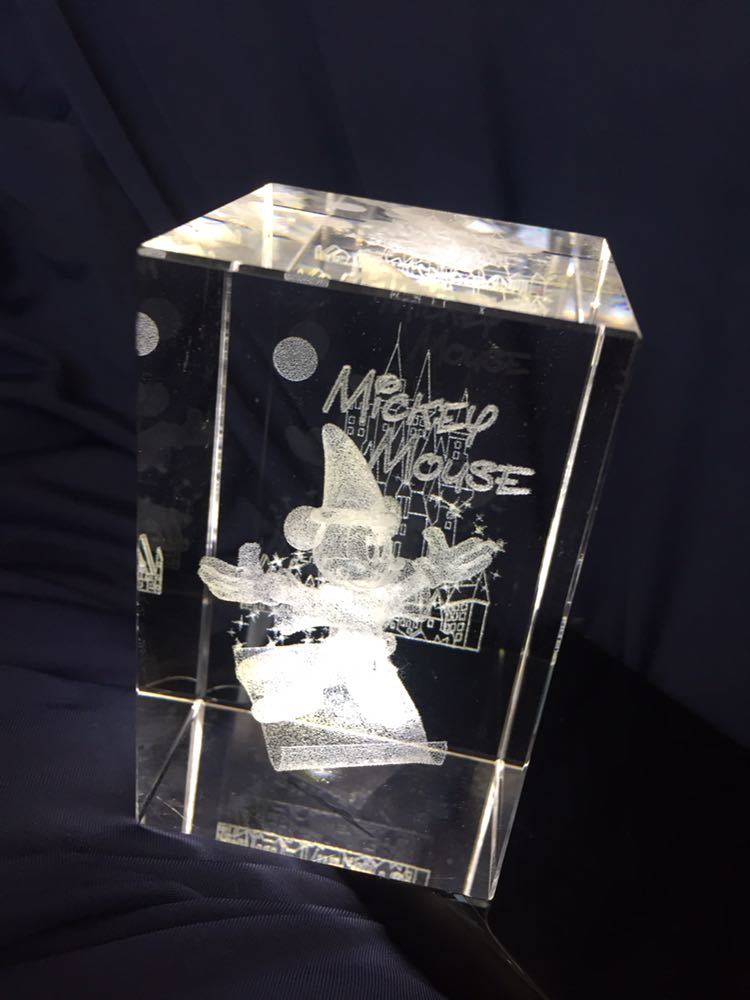 ディズニー シンデレラ クリスタルペーパーウェイト