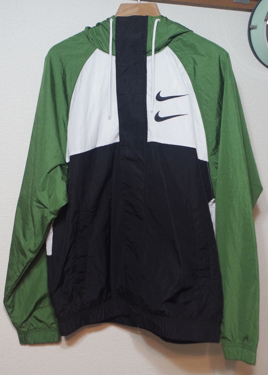 新品】新品 NIKE SWOOSH HOODIE WOVEN JKT ナイキ スウッシュ ウーブン