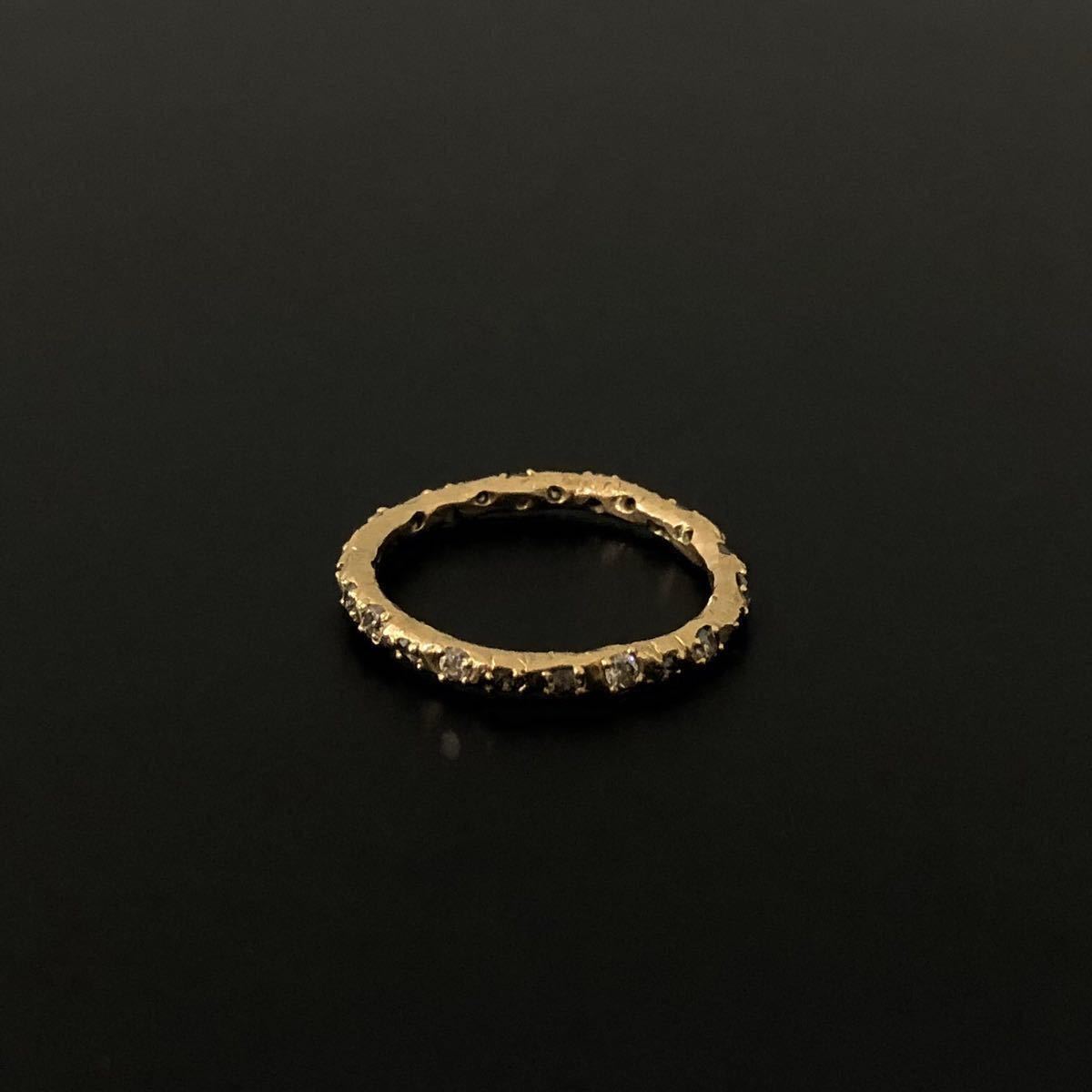 noguchi BIJOUX リング イエローゴールド ブラウンダイヤ 【公式通販】