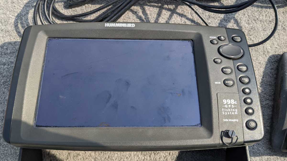 ハミンバード 魚探 898c GPS 魚群探知機