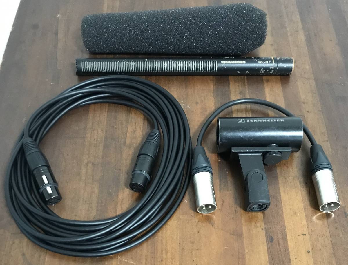 Sennheiser ゼンハイザー MKH816 T ファンタム電源アダプター付