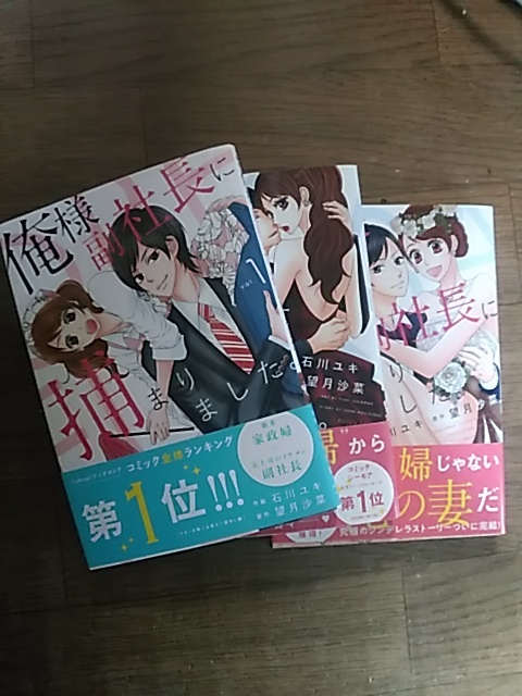 俺様副社長に捕まりました 全3巻セット 石川ユキ 望月沙菜 の落札情報詳細 ヤフオク落札価格情報 オークフリー スマートフォン版