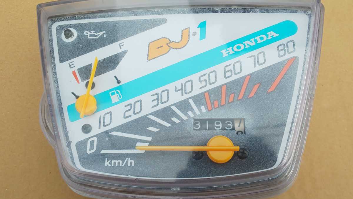 バイク ホンダ DJ1 DJ1R DJ1RR DJ1L スクーター スピードメーター レア品 80キロメーター ホンダバイク スクーターDJ1 DJ1R DJ1RR DJ1L スピードメーター