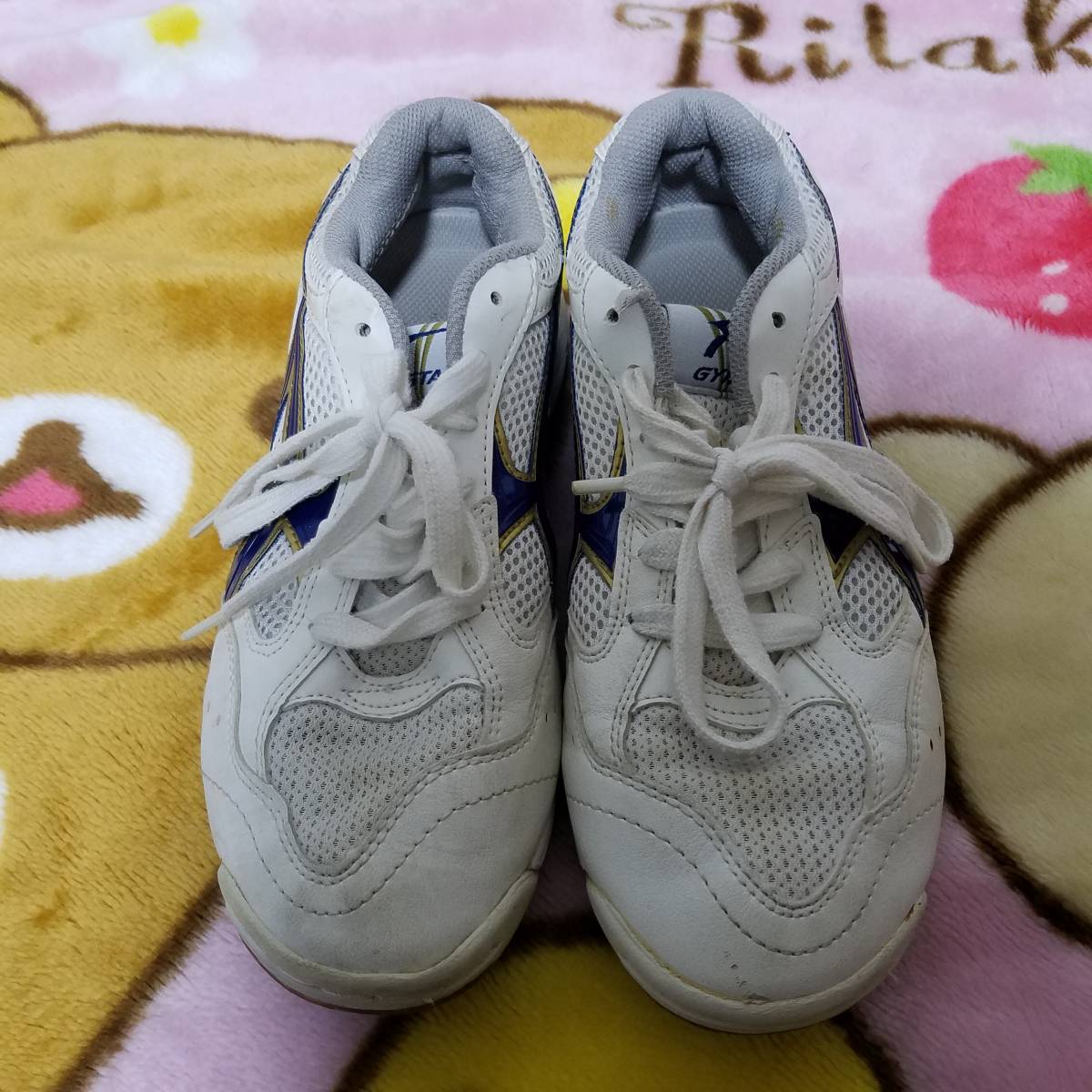 女子高校生体育館シューズ（使用済 体育館シューズ 部活 女子高生）