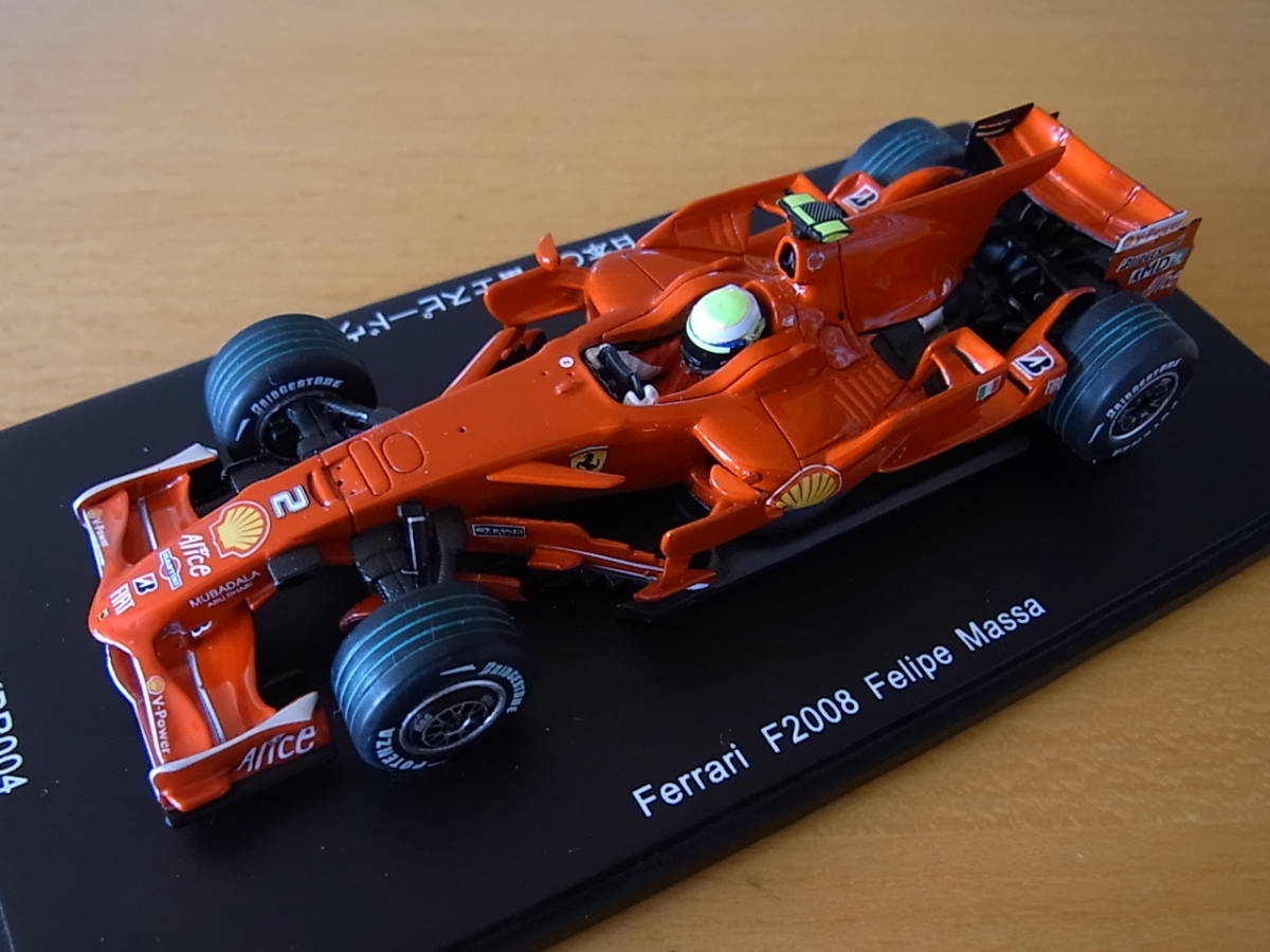 レッドライン‼️フェラーリF2008 フェリペマッサ フランスGP優勝モデル