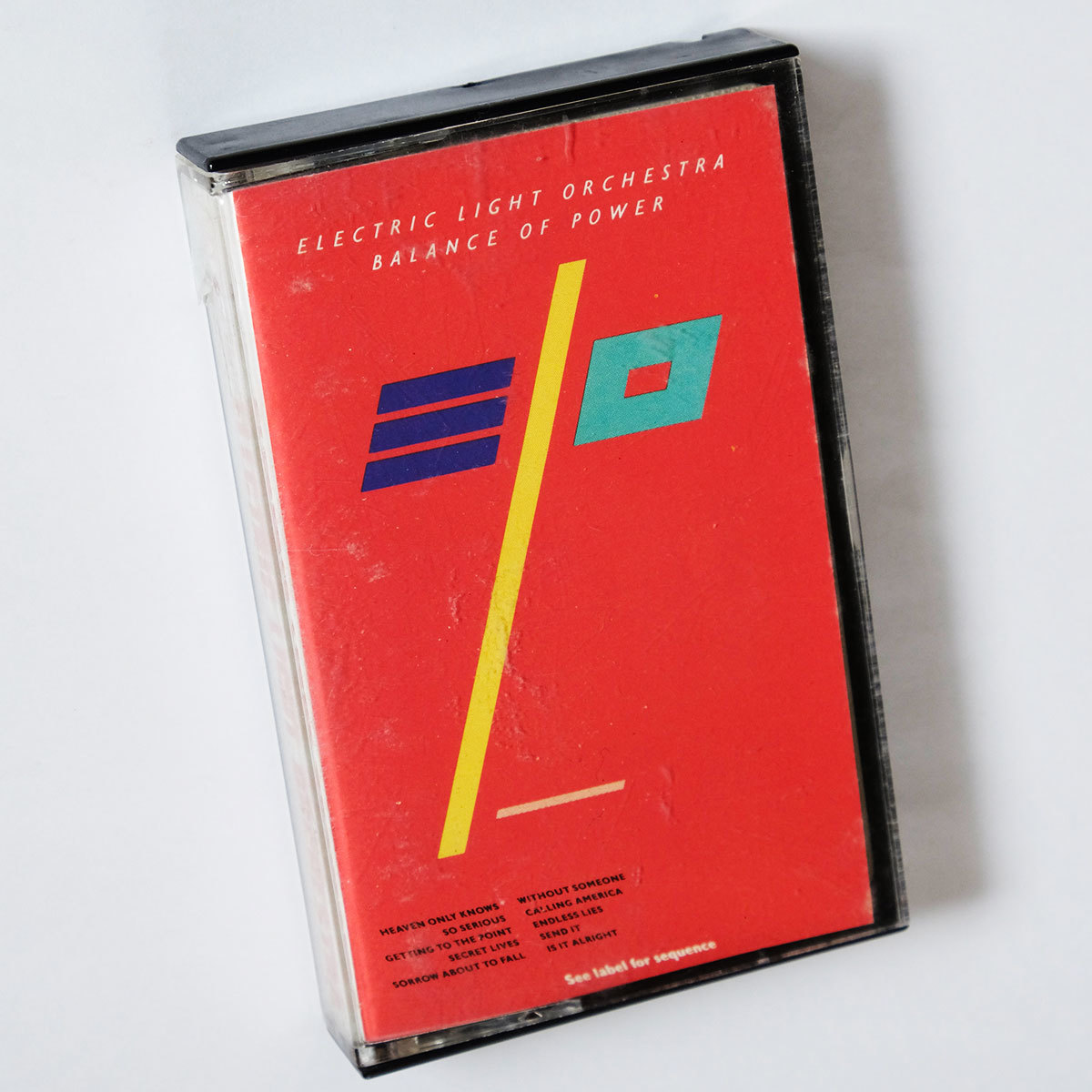 E.L.O BLANCE OF POWER 国内盤 カセットテープ 再生確認済 E.L.O