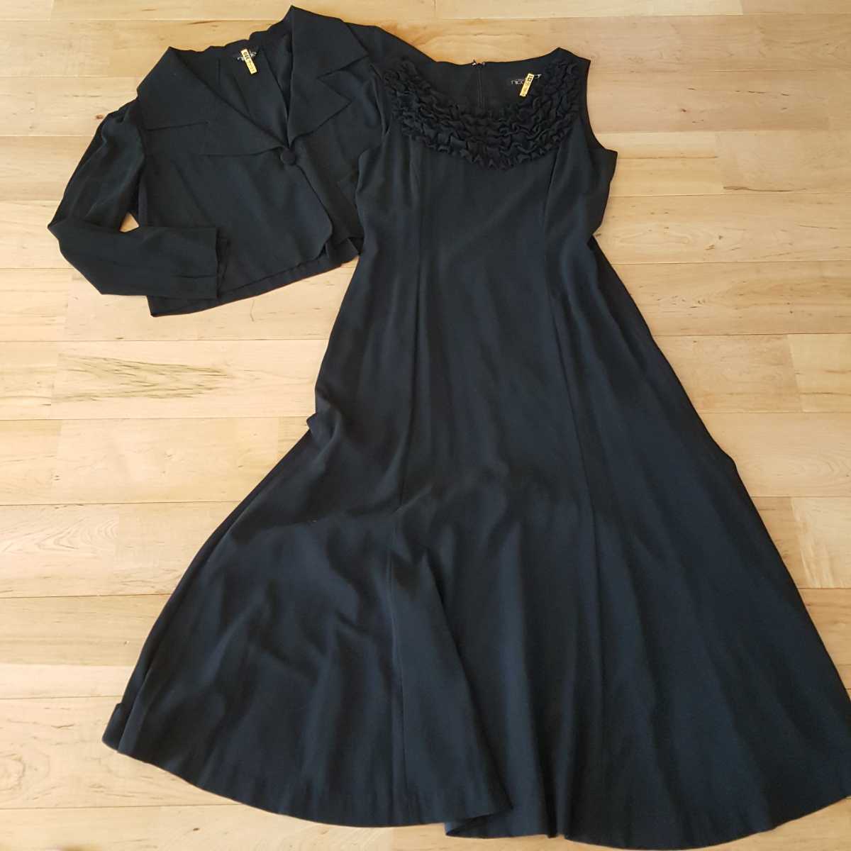 Oa 1 0513 レディース ロングワンピース 羽織り セットアップ 黒 ブラックフォーマル 夏物 薄手 上品 エレガント ミセス 礼服 喪服 の落札情報詳細 ヤフオク落札価格情報 オークフリー スマートフォン版