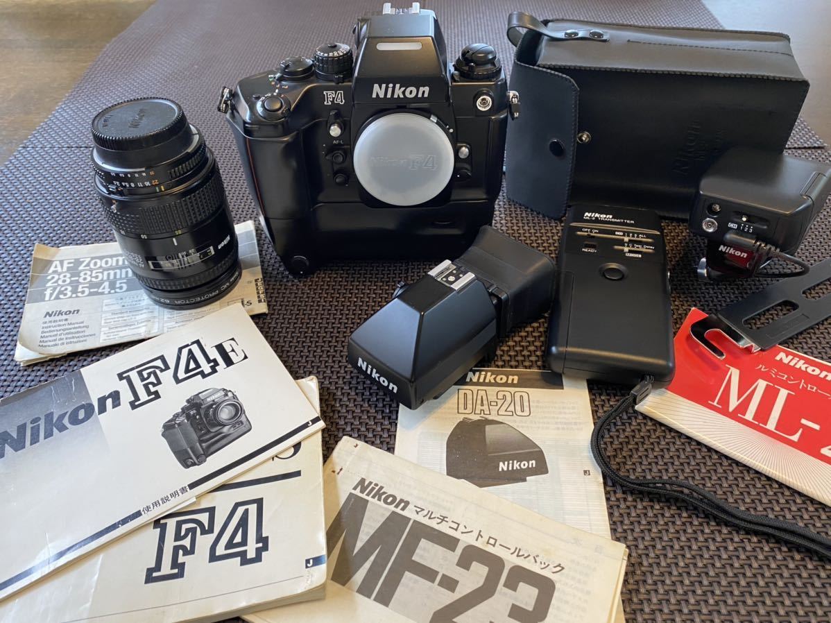 ニコン　F4S  マルチコントロールバックMF-23付 ニコン F4用マルチコントロールバックMF-23 中古カメラ・レンズ