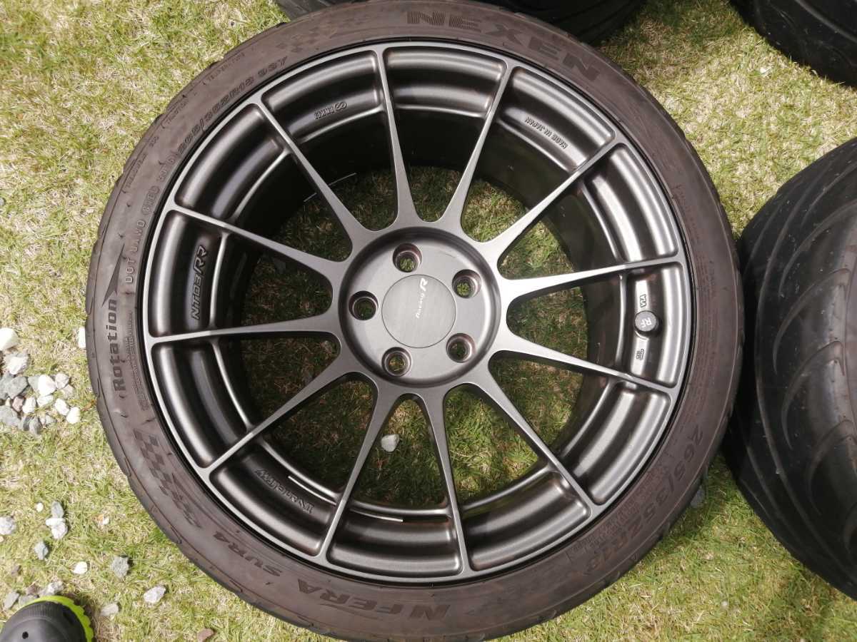 未使用2本セット】ENKEI NT03RR 18inch 10.5J アインバウ +15