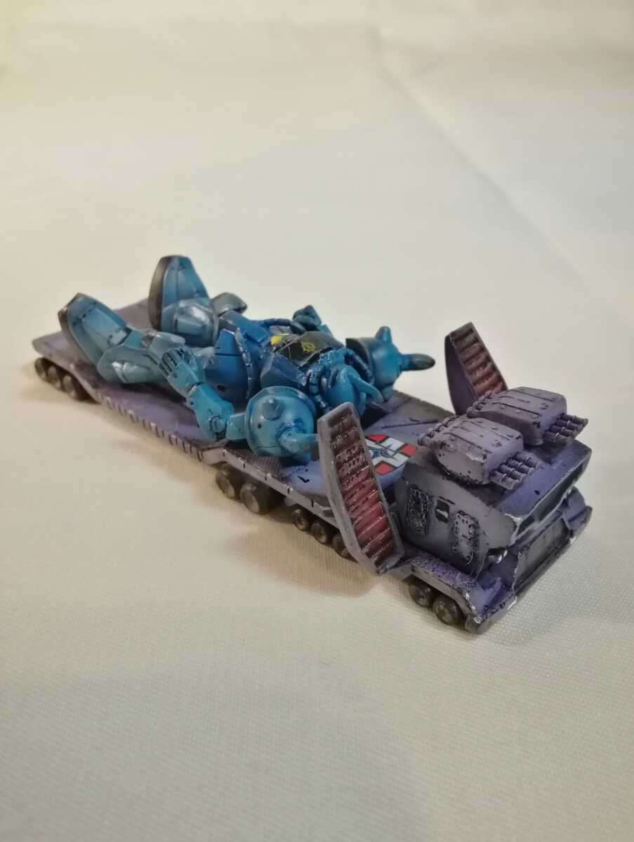 カップヌードル 1/380 ガンプラ 改修 グフ ランバラル隊 専用 サムソン 