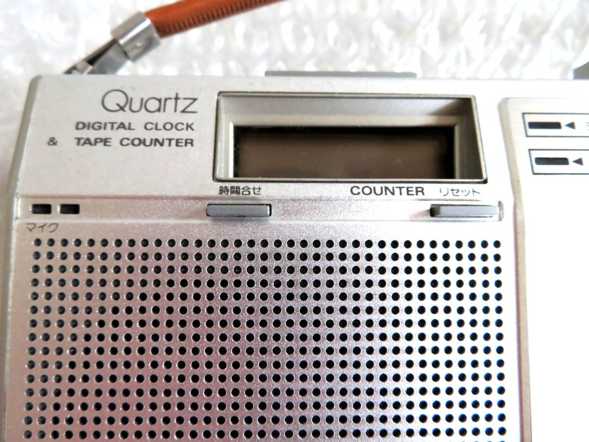 ジャンク品 日立 FM/AM ステレオカセットレコーダー TRK-4600M