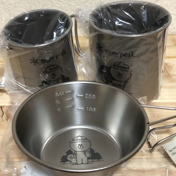 スノーピークチタンマグLINEコラボ 新品】激レア・完売限定コラボ