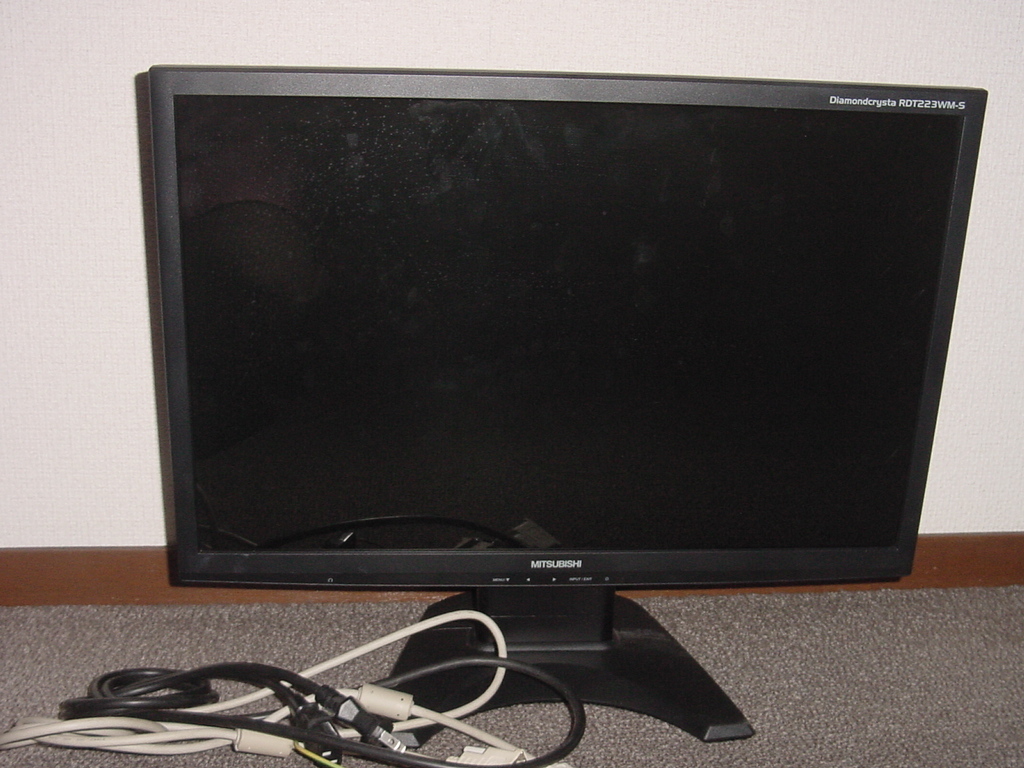 ジャンク品 三菱電機 Mitsubishi パソコンのモニター Diamondcrysta Rdt223wm S 液晶ディスプレイ 21か22インチ コード付き 返品不可 の落札情報詳細 ヤフオク落札価格情報 オークフリー スマートフォン版