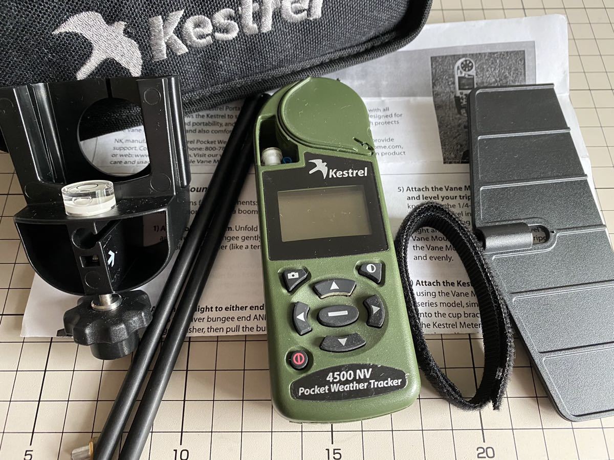 ケストレル Kestrel 2700 Ballistics 風速計