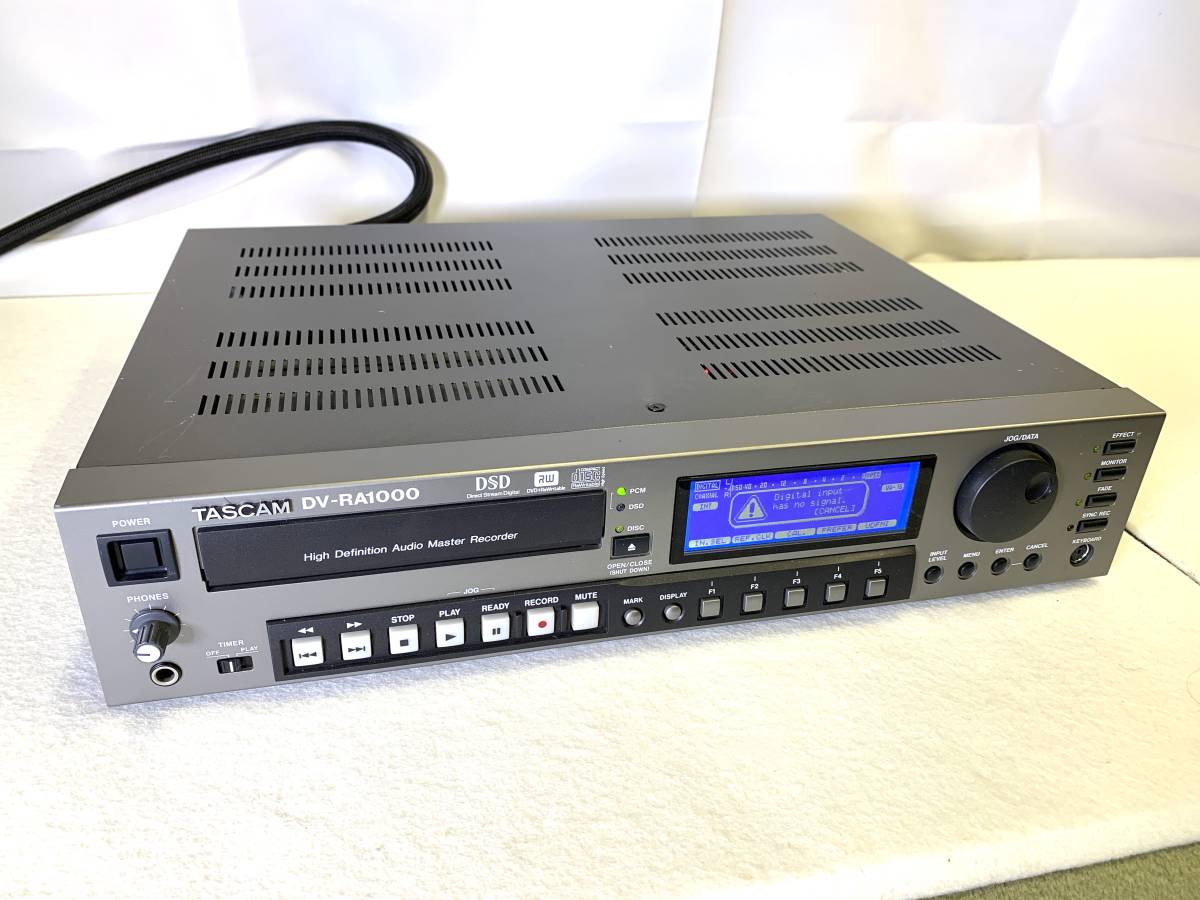 送料無料 TASCAM DV RA1000 DSD CD High Definition Audio Master Recorder タスカム 2トラック デジタル マスターレコーダー