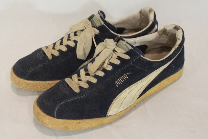 80 S Pumaスエードスニーカー 目付き クライド ヴィンテージ プーマ オールドスクール ブレイクダンス ヒップホップ バッシュ Nba の落札情報詳細 ヤフオク落札価格情報 オークフリー スマートフォン版