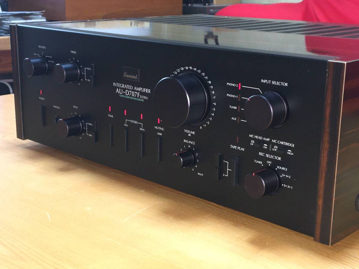 ☆調整済 Sansui AU-D707F Extra 動作良好☆ の落札情報詳細| ヤフオク