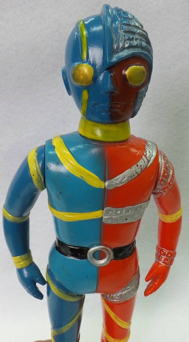 人造人間キカイダー ソフビ クリア 1970年代 当時物 人造人間