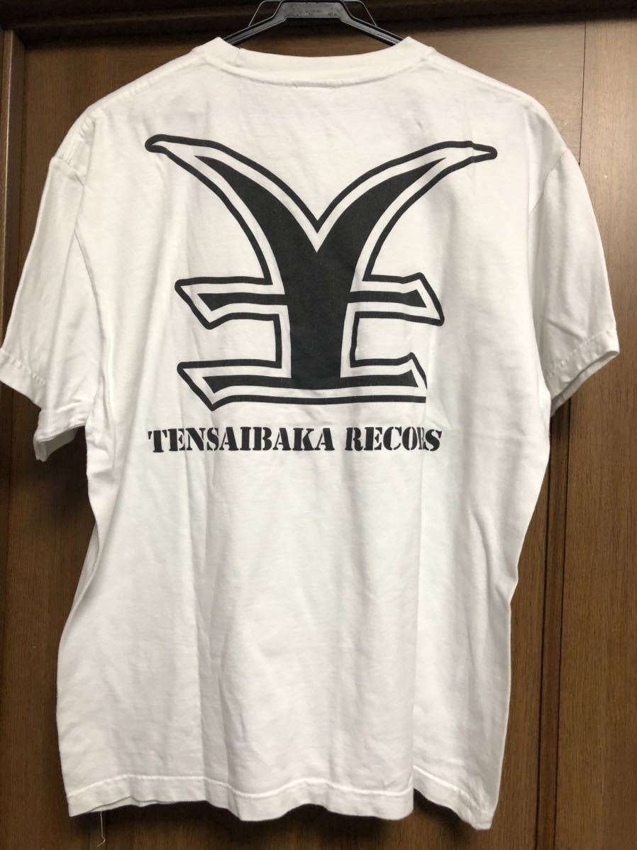 RIZE TENSAIBAKA RECORDS Tシャツ Lサイズ 白の落札情報詳細 - Yahoo