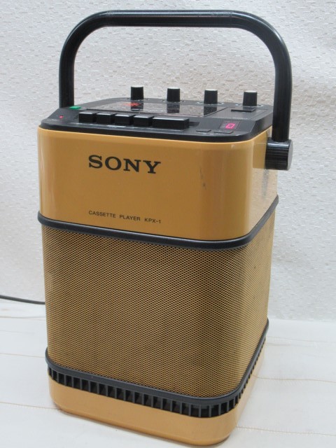 レア!!!SONY カラオケランド　カセットプレーヤー　KPX-1 レトロ☆SONY KPX-1 カラオケ カセットプレーヤー