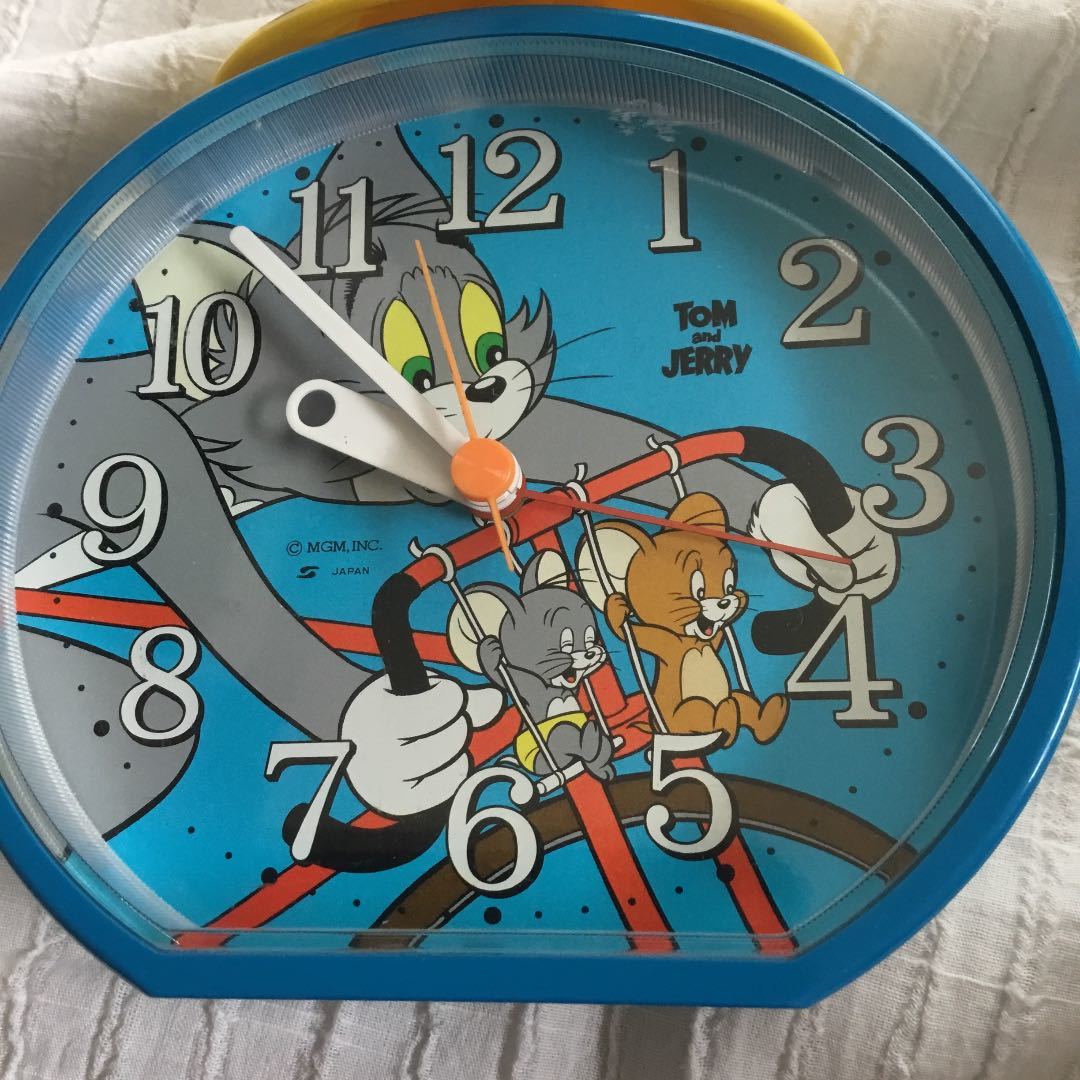 超希少TOM & JERRY 目覚まし時計 超希少TOM & JERRY 目覚まし時計