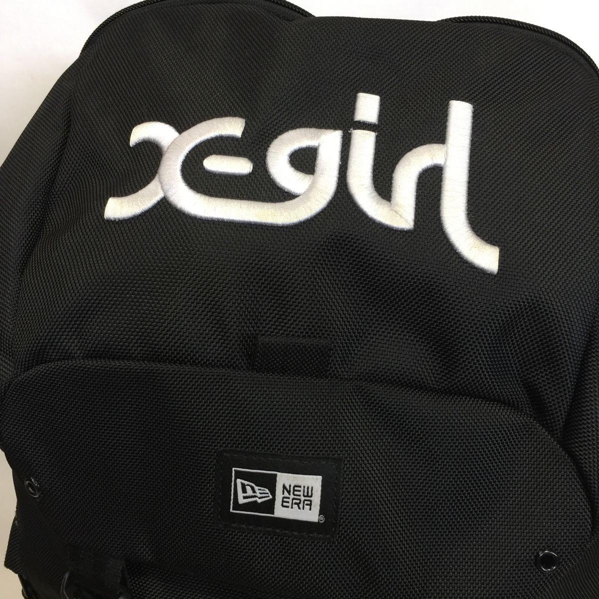 X Girl エックスガール Newera Rucksack ニューエラ リュックサック コラボ ブラック ナイロン 06oki の落札情報詳細 ヤフオク落札価格情報 オークフリー スマートフォン版