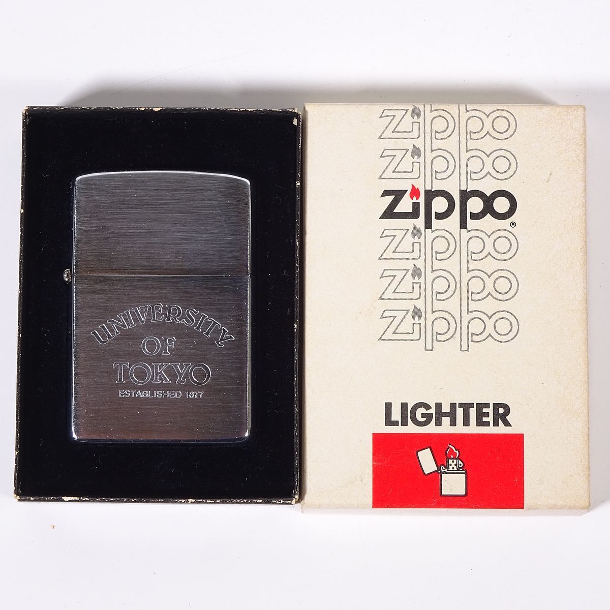 未使用品】 東京大学 Zippo ジッポ ライター UNIVERSITY OF TOKYO 