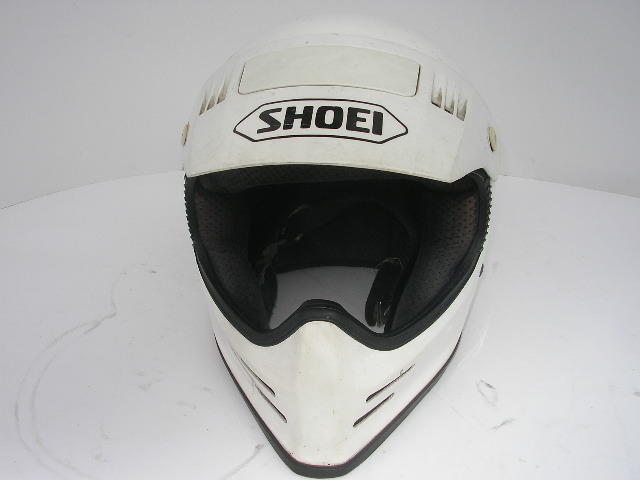 SHOEIオフロード ホワイト ビンテージ ☆SHOEI FX-1 オフロード