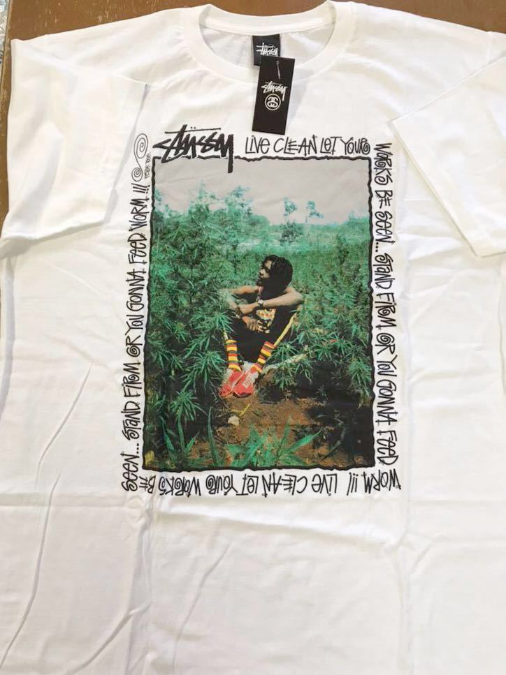 新品】STUSSY PETER TOSHU Tシャツ Lサイズ コラボ レゲエ ラスタ 激