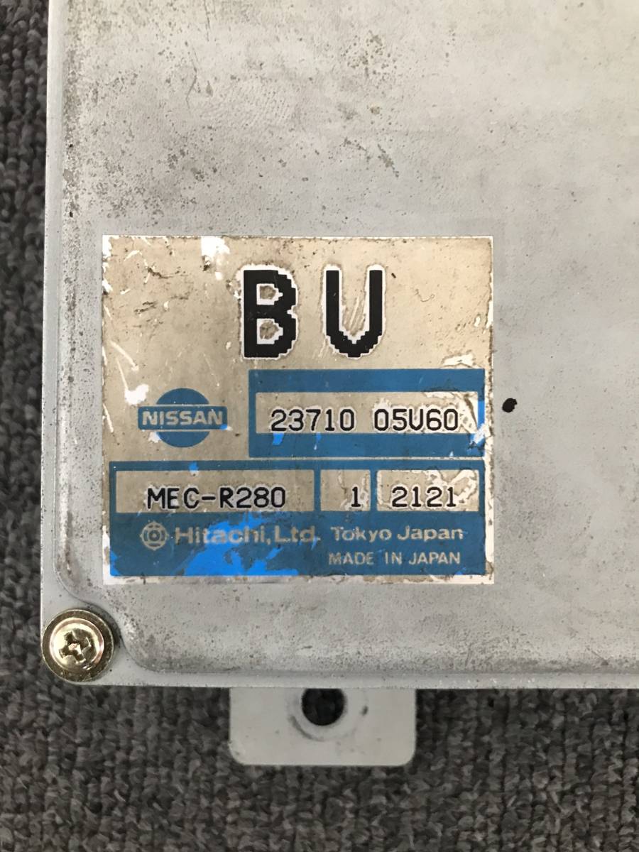 中古 エンジンコンピューター Bnr32 スカイラインgt R 05u60 スカイライン R32 Rb26dett の落札情報詳細 ヤフオク落札価格情報 オークフリー スマートフォン版
