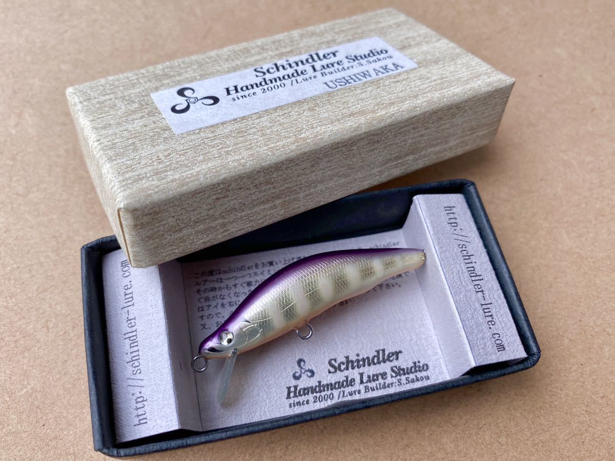 シンドラー 牛若 ハンドメイドミノー Schindler シンドラー 牛若 ハンドメイドミノー Schindler Schindler