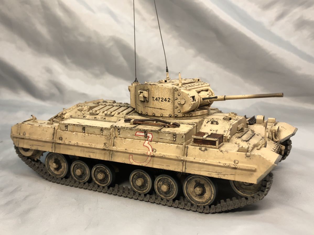 タミヤ 1/35 イギリス歩兵戦車 バレンタインMk.II／IV 完成品 タミヤ 1