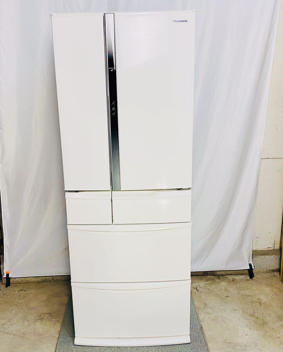直接引可能 16年製 パナソニック Panasonic Nr Fv45s1 W トップユニット冷蔵庫 450l フレンチドア 6ドア クラフトホワイトエコナビ の落札情報詳細 ヤフオク落札価格情報 オークフリー スマートフォン版