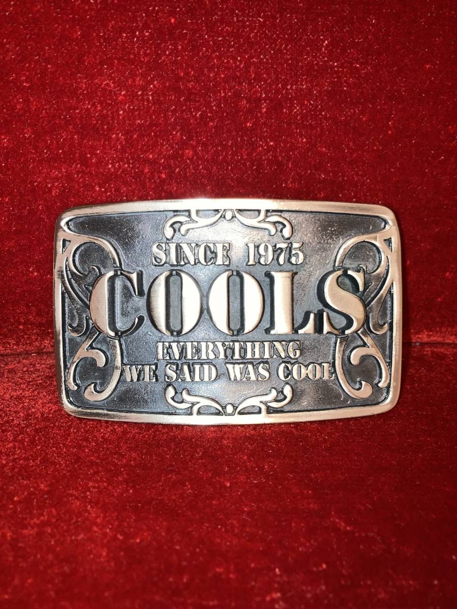 新品】クールス バックル COOLS 舘ひろし CHOPPER チョッパー COOLBROS