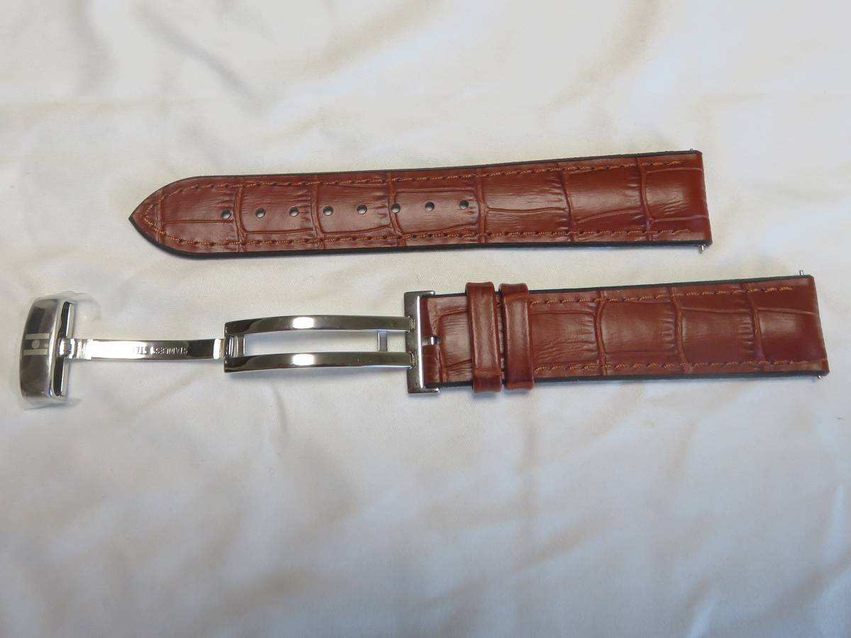 新品 未使用品 腕時計革ベルト Hirsch ヒルシュ Paul ポール ゴールドブラウン mm ヒルシュｄバックル装着済 の落札情報詳細 ヤフオク落札価格情報 オークフリー スマートフォン版
