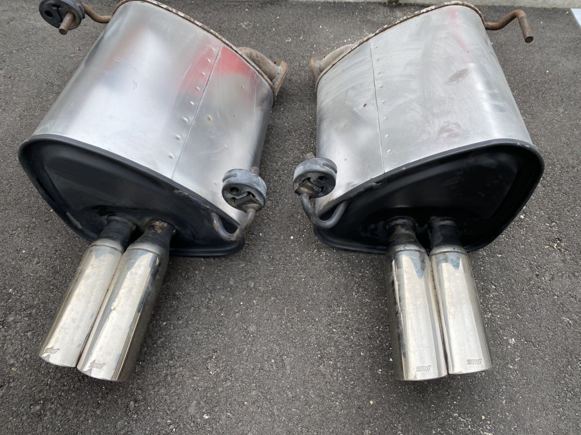 レガシィツーリングワゴンBR ターボ用社外マフラー BR9 レガシィ