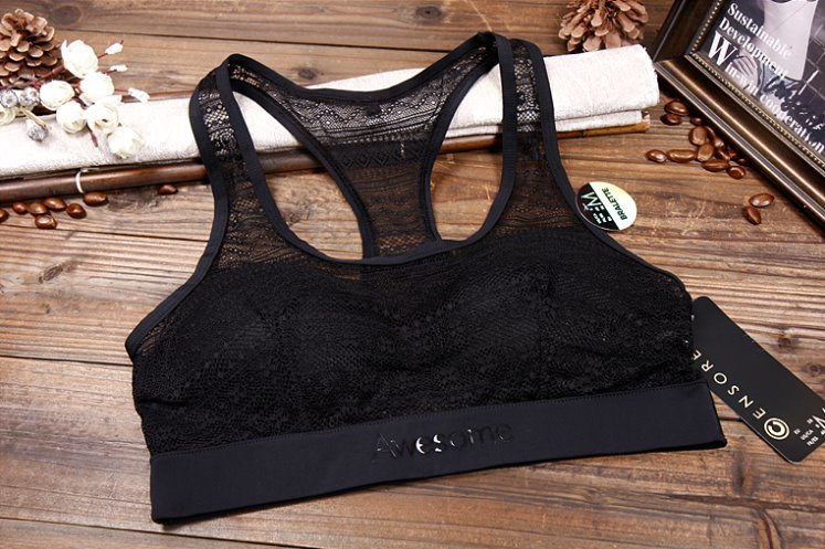 新品 Awesome 海外人気ブランド 夏sexy 透けレース スポーツブラ ヨガウェア フィットネス ブラトップ スポーツ トップス ブラジャー L の落札情報詳細 ヤフオク落札価格情報 オークフリー スマートフォン版
