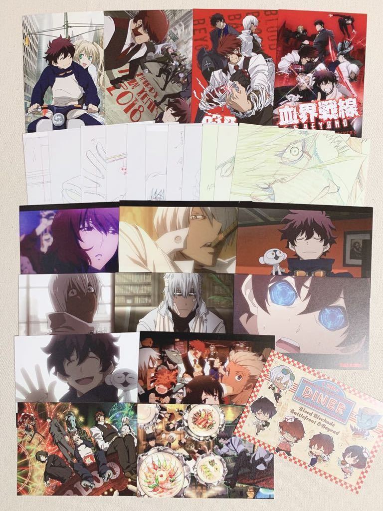 100円スタート 血界戦線 ポストカード26枚セット レオナルド クラウス ザップ チェイン 皇 スティーブン ギルベルト K K の落札情報詳細 ヤフオク落札価格情報 オークフリー スマートフォン版