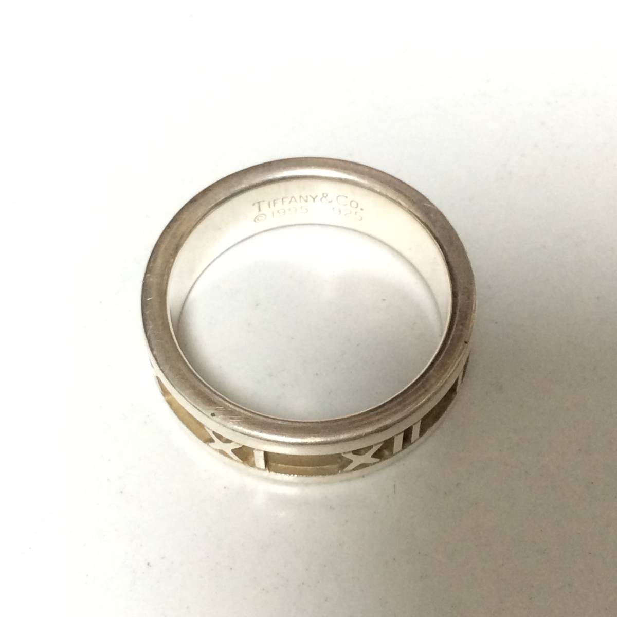 07/10 174543 TIFFANY&Co. ティファニー 1995 925 アトラス シルバー ...