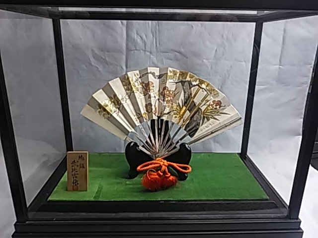 純銀 TAKEHIKO 武比古作 タケヒコ 扇 松竹梅 贈答品 純銀 額 扇 7号松竹梅 - TAKEHIKO - 武比古 - 日本の伝統工芸