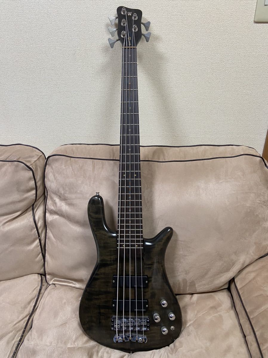 オマケ付き】warwick streamer stage I 5-string LED【ビンテージ品
