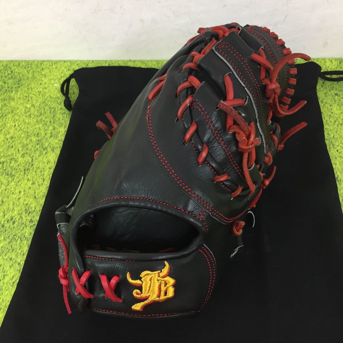 和牛JBファーストミット 硬式 ファースト ミット JB-003E型 クロス