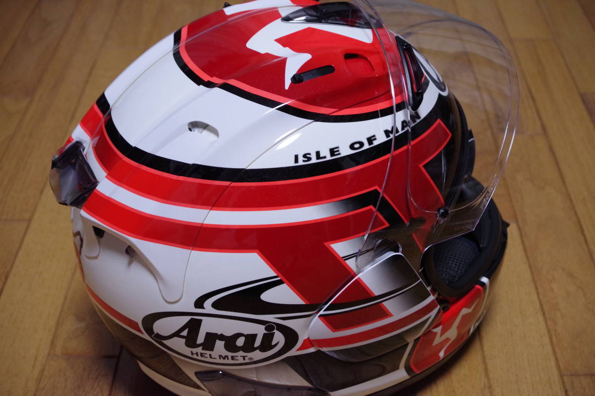 廃盤・プロショップ限定品】Arai RX-7X IOM-TT16 マン島（Arai