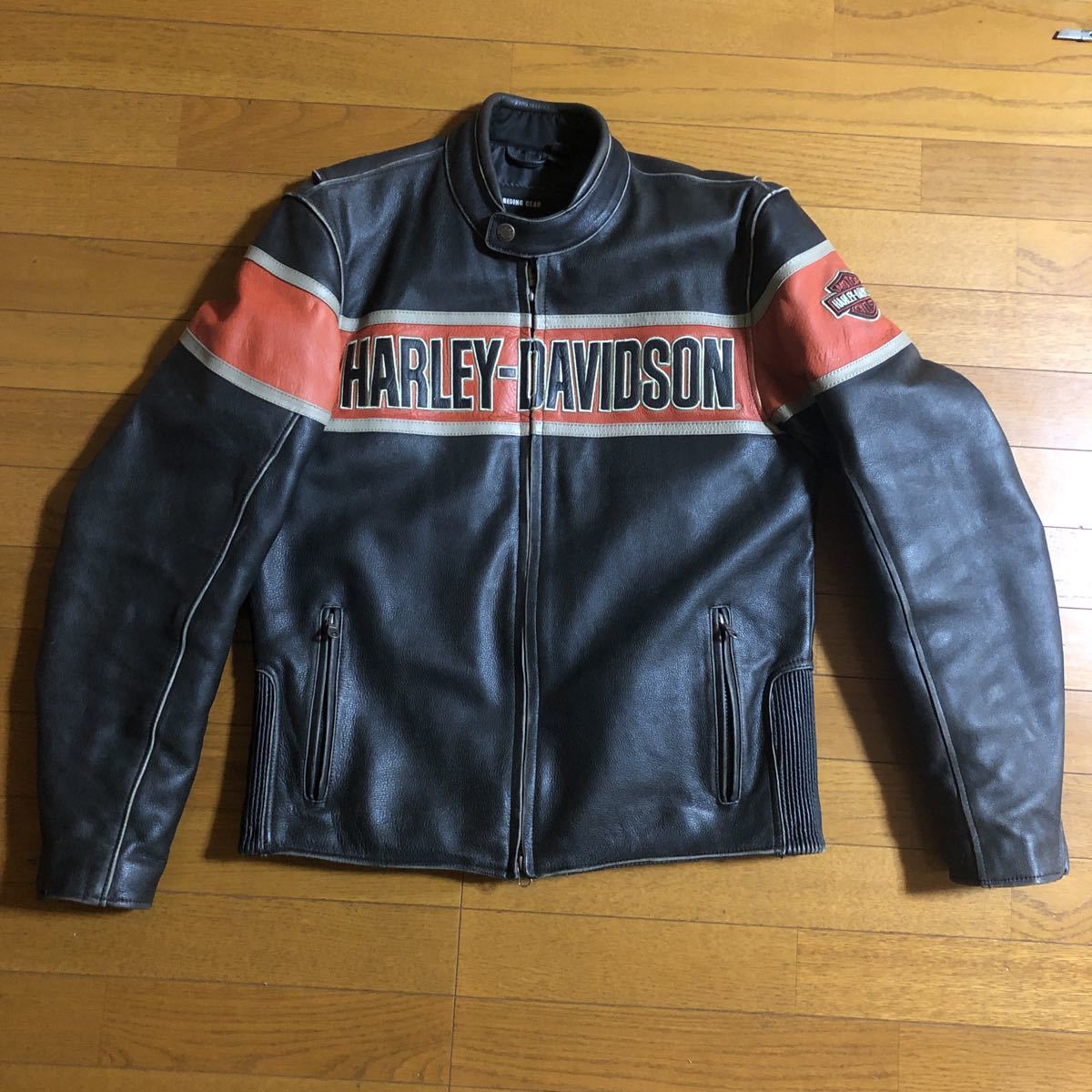 値下げ ハーレー ダビッドソン 革ジャン、レザージャケット、 ブラック