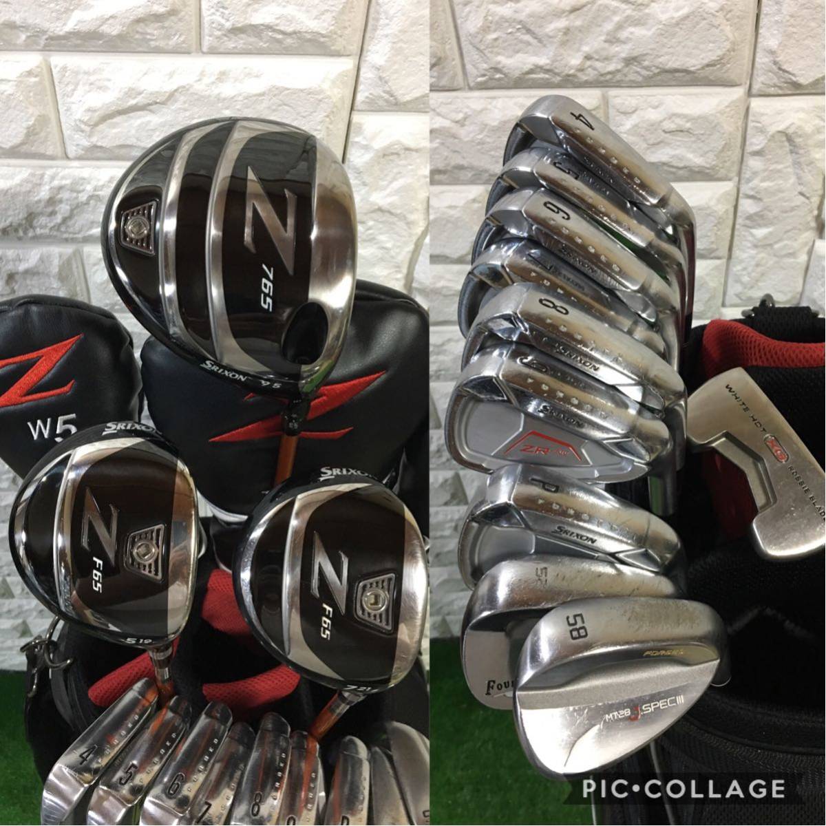 スリクソンアイアンセットzr700 名器 ZR700 SRIXON アイアン8本セット