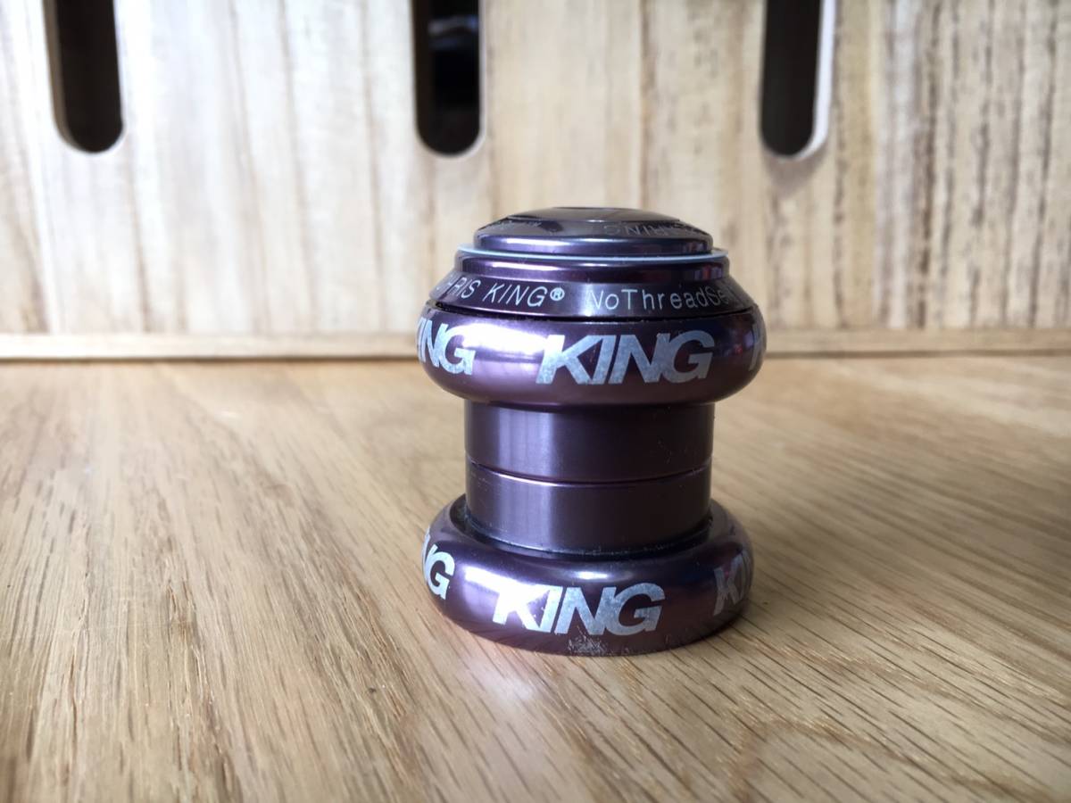 CHRISKING ヘッドセット 廃盤ピューターカラー 1-1/8OSサイズ用 クリス