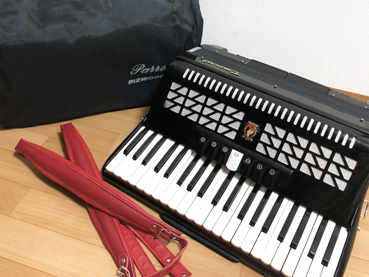 Parrotアコーディオン41鍵盤120べース 【公式通販】