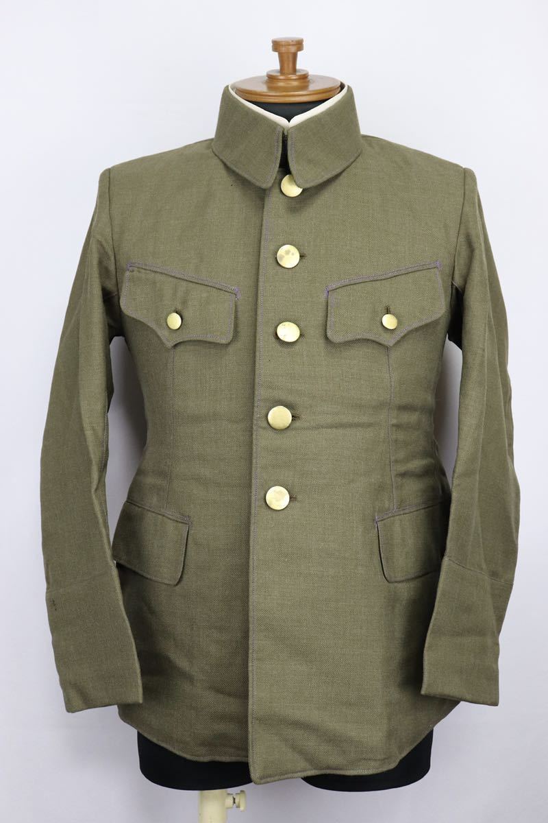 実物陸軍将校夏衣 外地製珍品 日本軍将校軍服軍装軍衣九八式三式太平洋